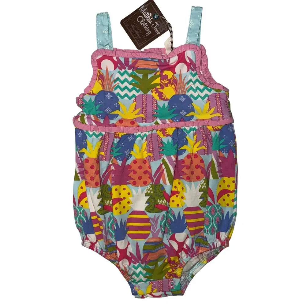 Matilda Jane NWT 18-24m | “Pineapple Bubble Romper”